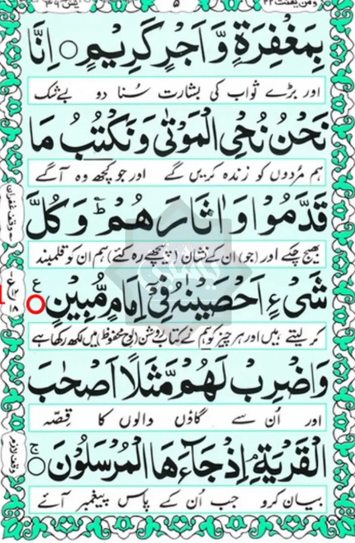 Surah Yaseen PDF (سورة يس) 4 Surah yaseen